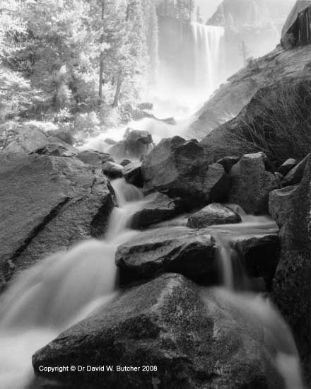 Vernal Falls and Rocks