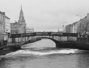 Holy Trinity Church and the River Lee, Cork