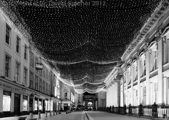 Glasgow Royal Exchange Square Christmas Lights