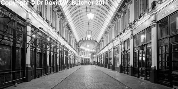 Leadenhall Market at Night