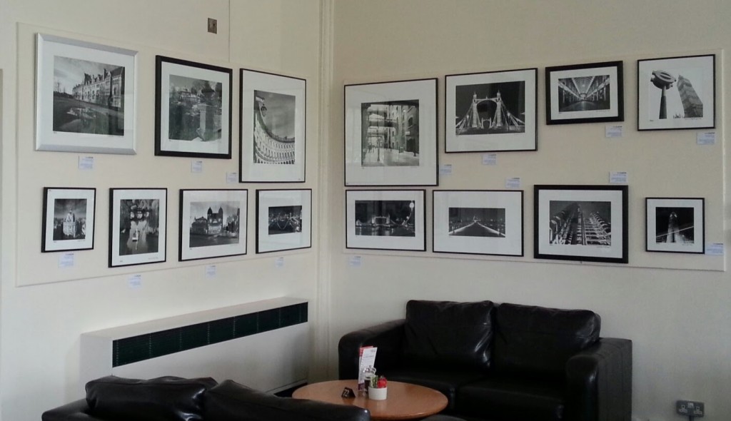 City Light exhibition Buxton Art Cafe 2014