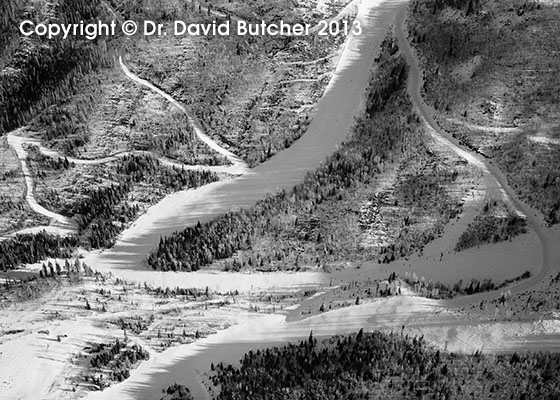 Steamboat Springs Ski Area Aerial View #2