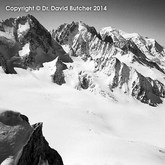 Mont Blanc from the Aiguille du Tour