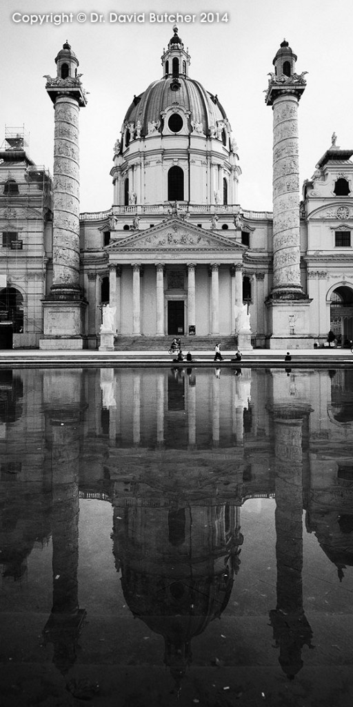 Vienna Karlskirche Reflections