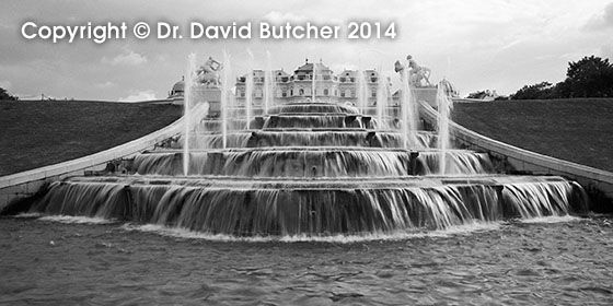 Vienna Upper Belvedere Palace and Fountain