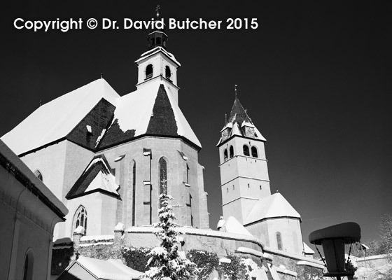 Kitzbuhel Churches in Winter